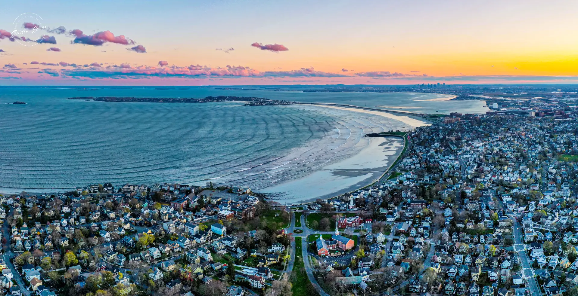 Ariel view of Swampscott, MA
